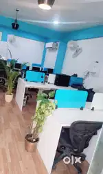 2Cabin+28Seat+Washroom+Pntry.Furnished Office For Rent Near Metro 16.