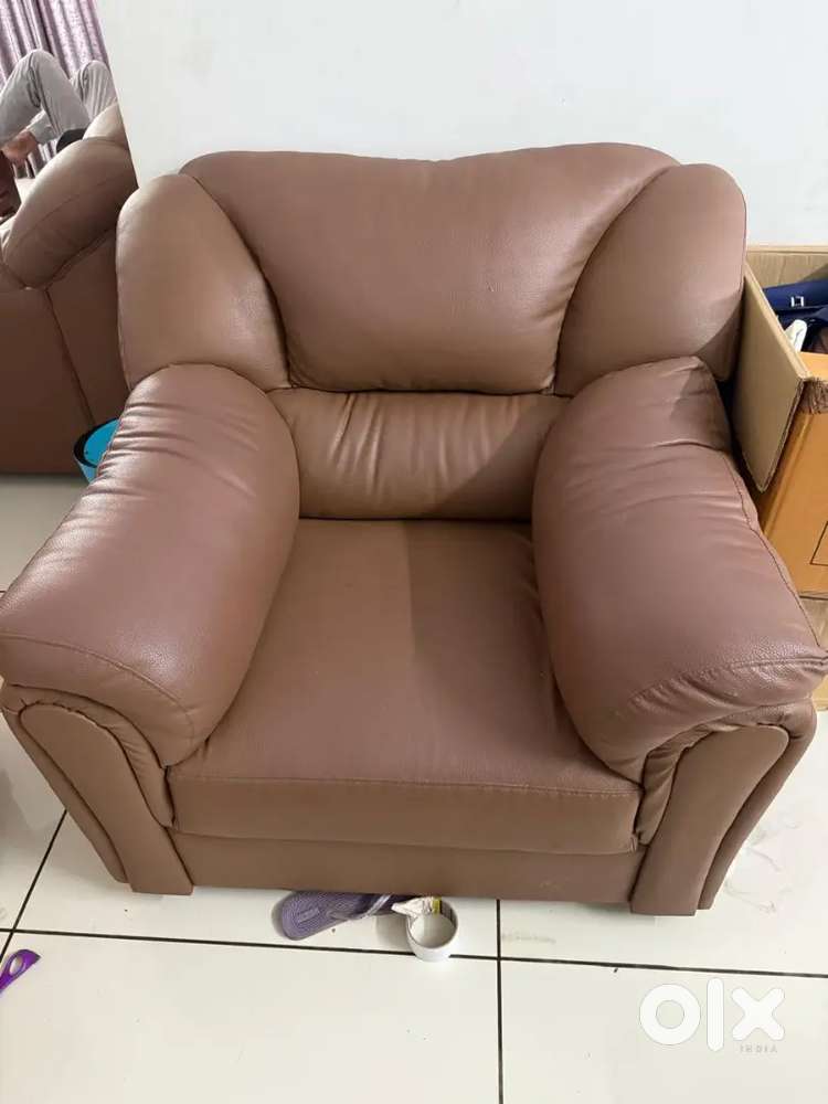 Leather sofa