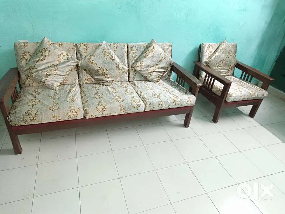 Teak wood sofa set