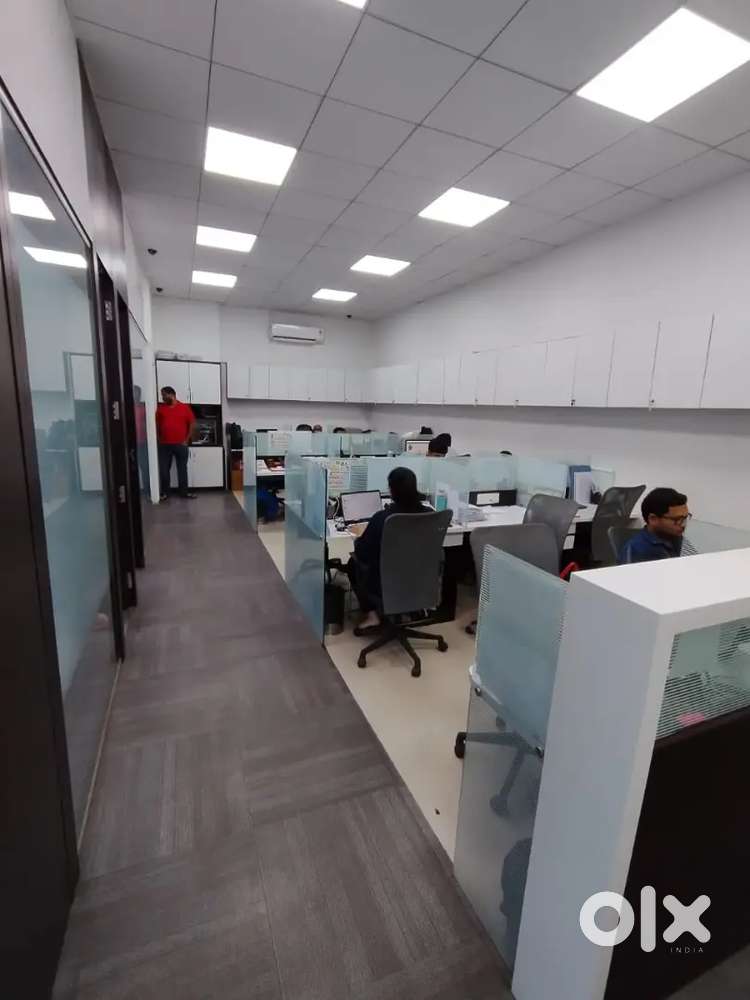 2 Directors cabins 1 conference room 25 workstations pantry washroom.