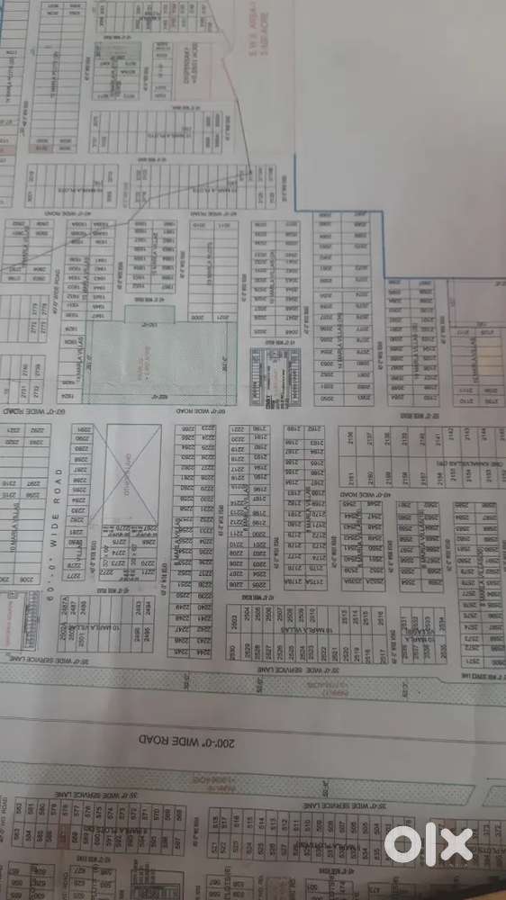 For sale 193gaj plot back side 60 foot road sector 125 mohali