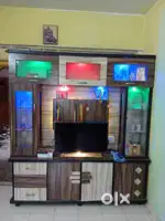 Show case with light
