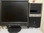 Monitor and CPU