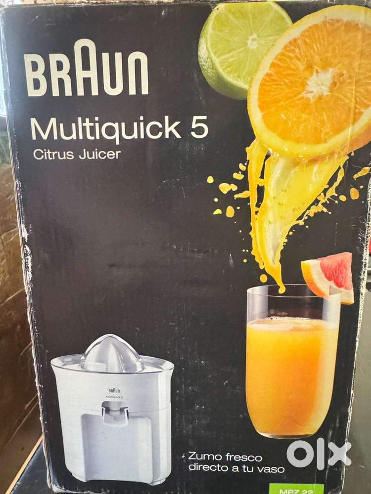 BRAUN Multiquivk 5 Citrus Juicer