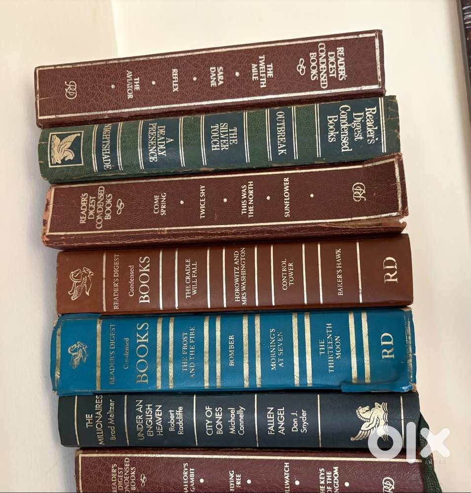 Leather bound readers digest collection