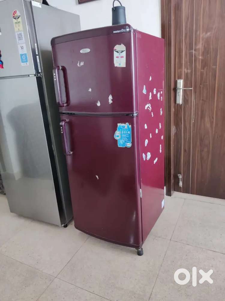 Double Door 220L Whirlpool Refrigerator 5 Star Stabilizer Free @6,000.