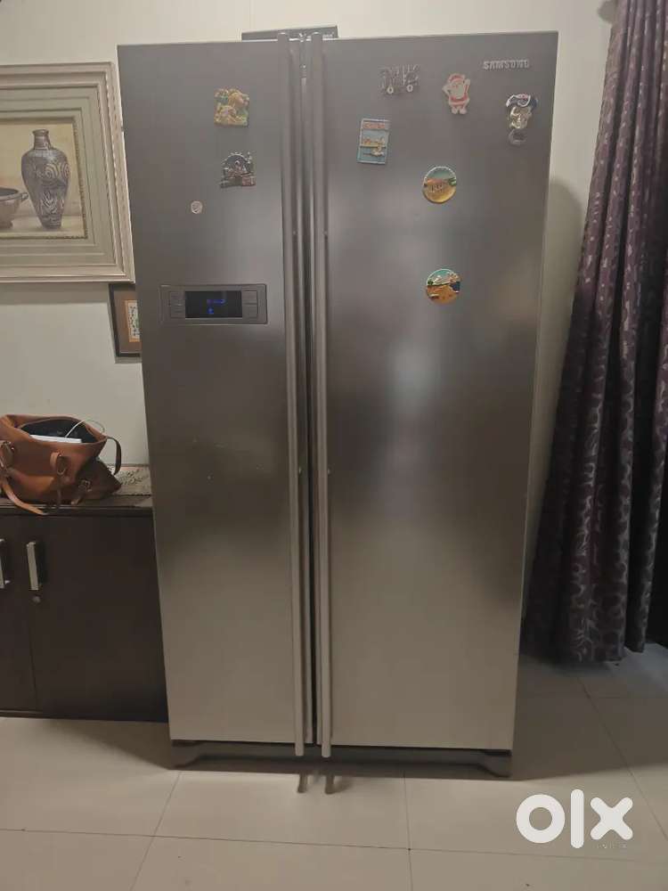 600 liters side by side samsung fridge