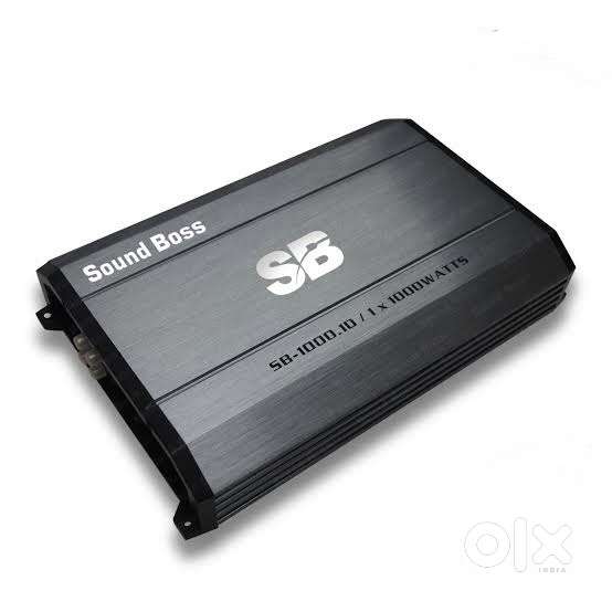 S&B mono amplifier 1000 rms
