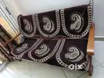 Teakwood Sofa set with centre table