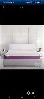 Sleepwell mattress gadda 75*70*6 look as new 2 months old only