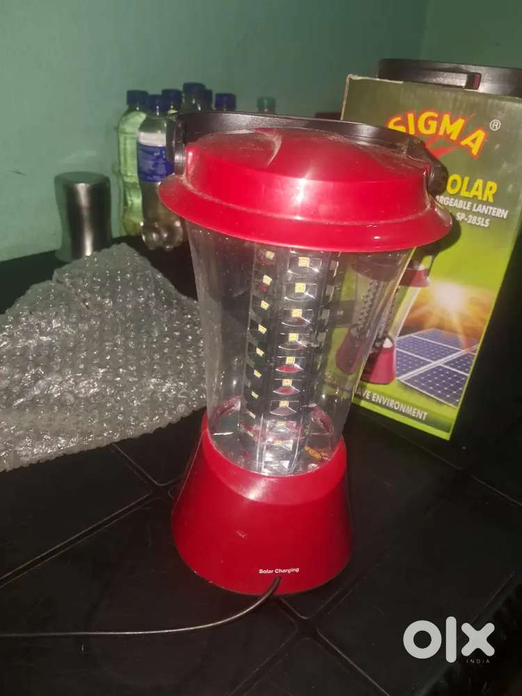 Emergency light charger solar system,current charger both phone charge