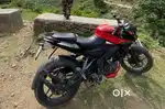 ns160 bajaj pulsar with dual disk
