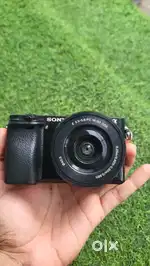 Sony a6000 mirrorless camera with lens