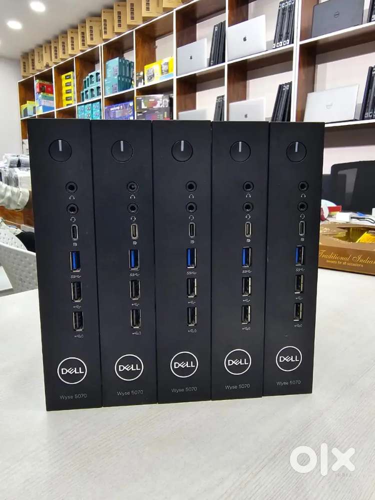 Dell optiplex tiny desktop with Core i3-8th/8GB/256SSD& 20inch monitor