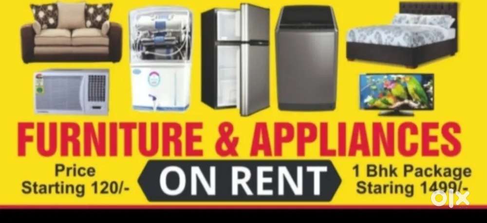 Furniture appliances on RENT