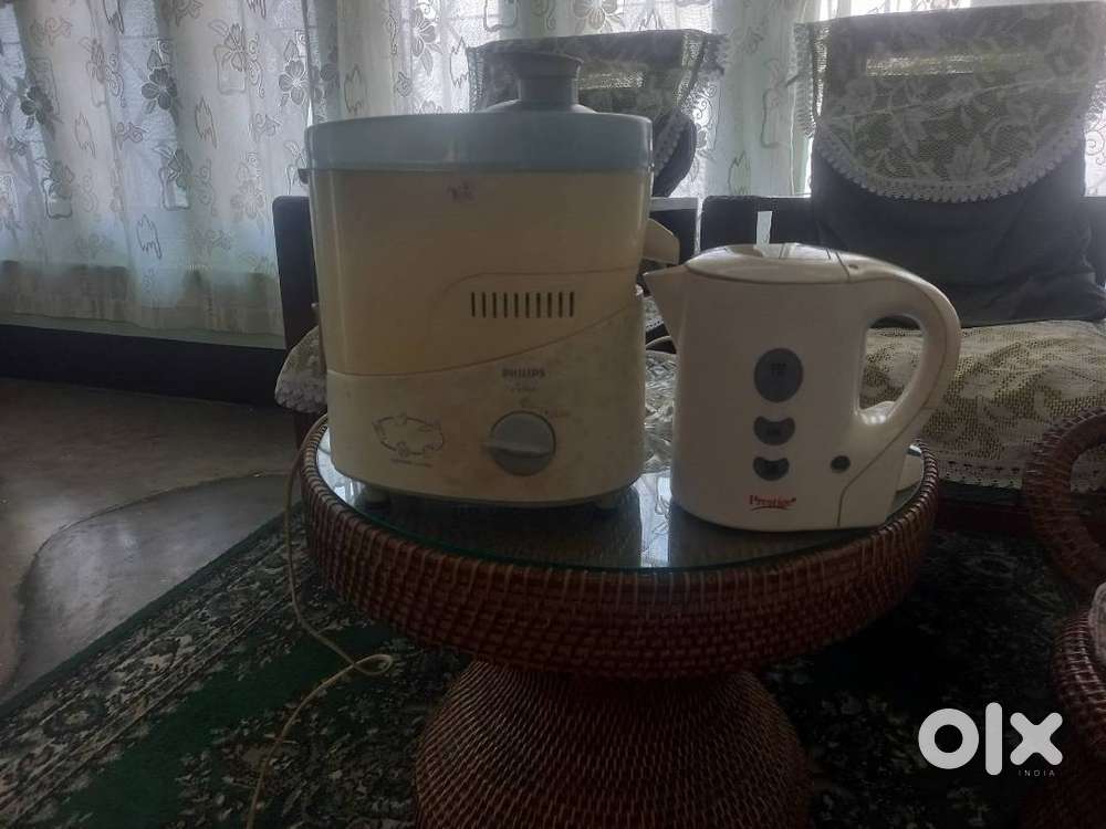 Philips jucier and prestige electric hot water pot