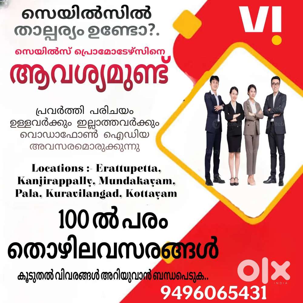 We are hiring sales promoters