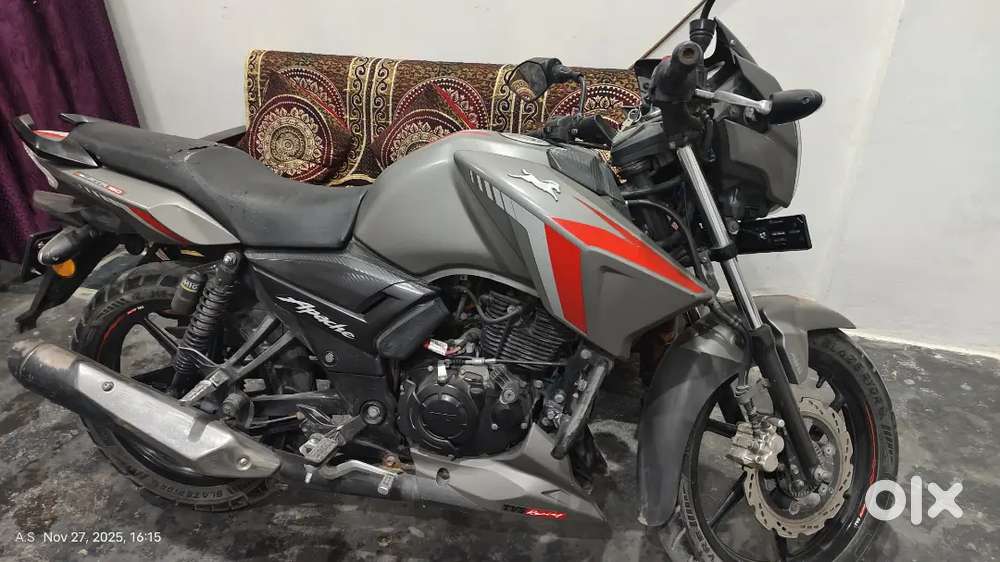 Apache RTR 160 2v single disc