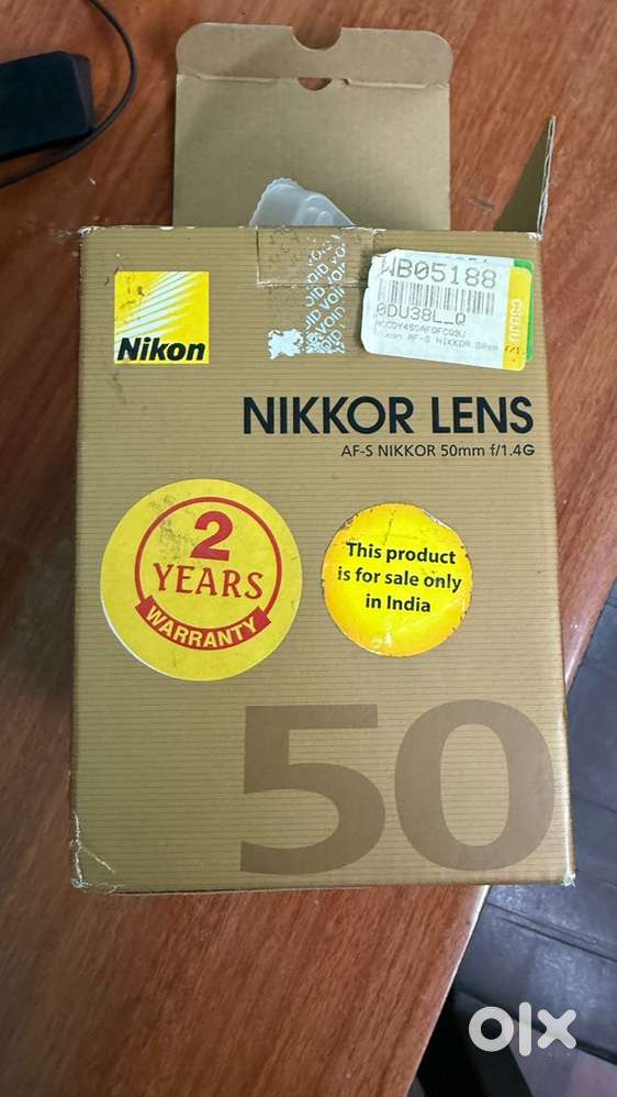 Nikon AF-S NIKKOR 50mm f/1.4G Prime Lens – Excellent Condition