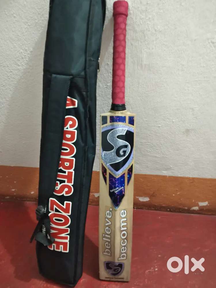 SG company bat . Rishabh pant addition bat  English Willow bed