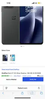 I want to sale or exchange my one plus nord 2t