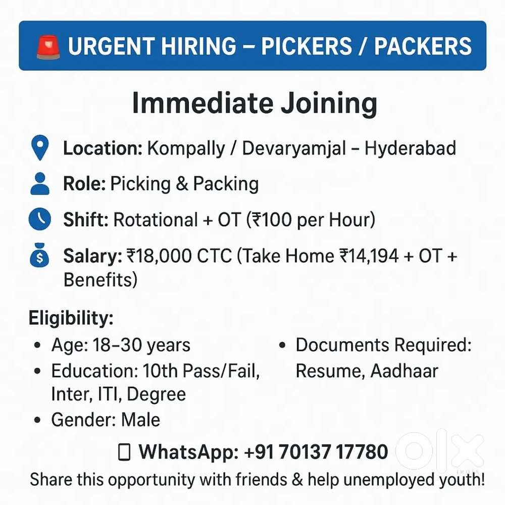 Hiring picker for Kompally