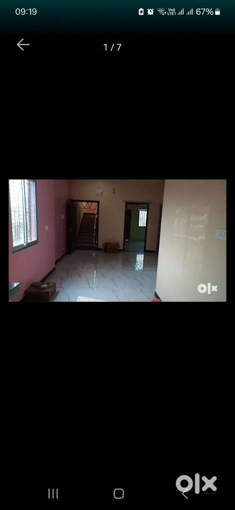 2bhk flat for rent, fan,lights,cctv camera,