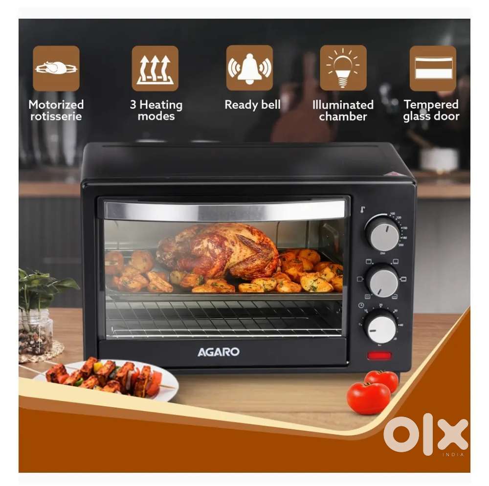 AGARO Marvel 19 Litres OTG with 5 Heating Modes (Black)