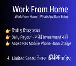 Whatsapp Data Entry Limited Person Required