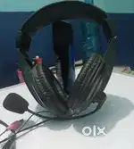 Frontech wired headphone with mic