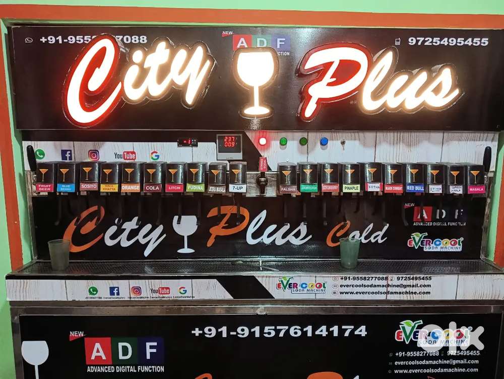 Fountain soda machine 20+2 valve