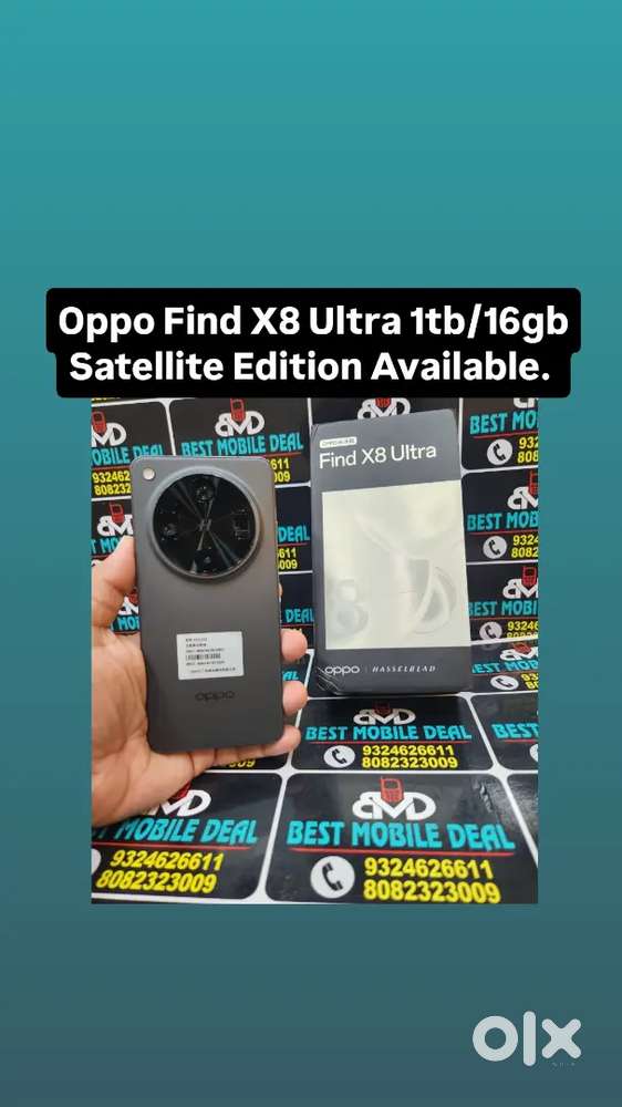 Oppo Find X8 Ultra 1tb/16gb Satellite Edition Black*Exchange Available