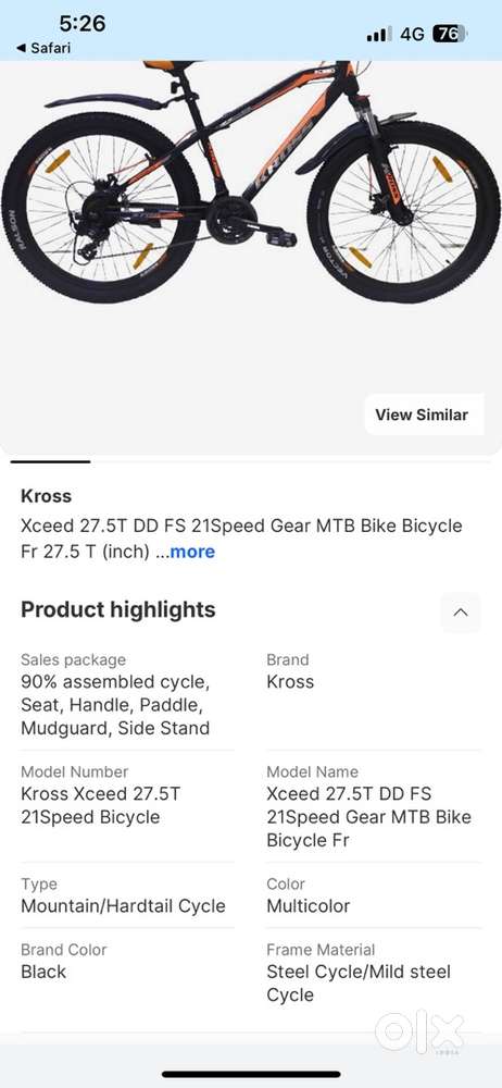 Kross Xceed Bicycle