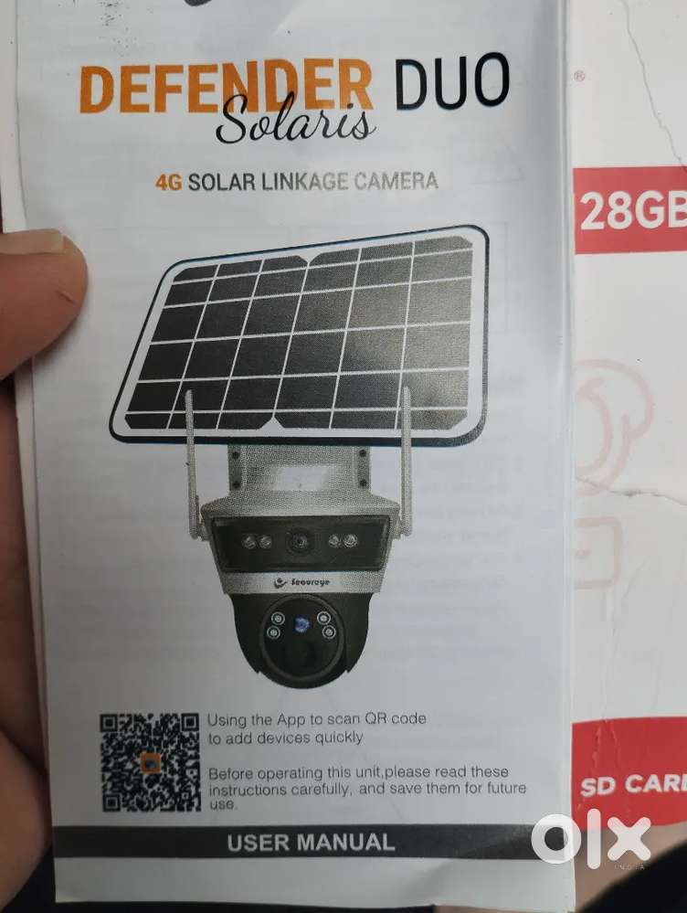 Secureeye solar sim card camera new box pack