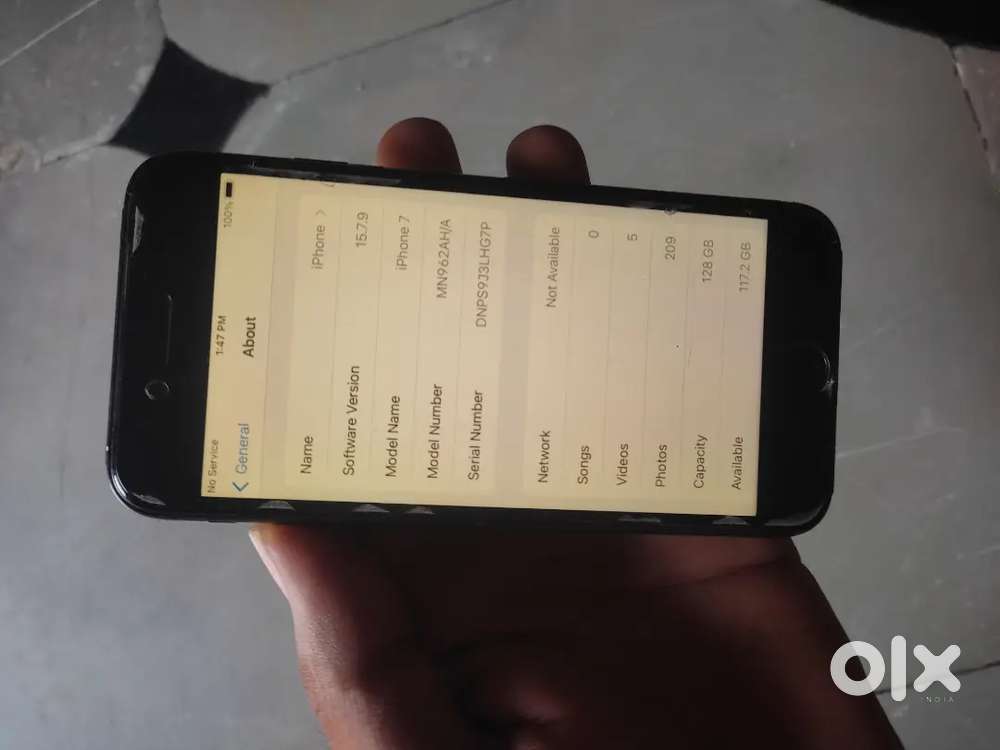 iphone7 128gb black
