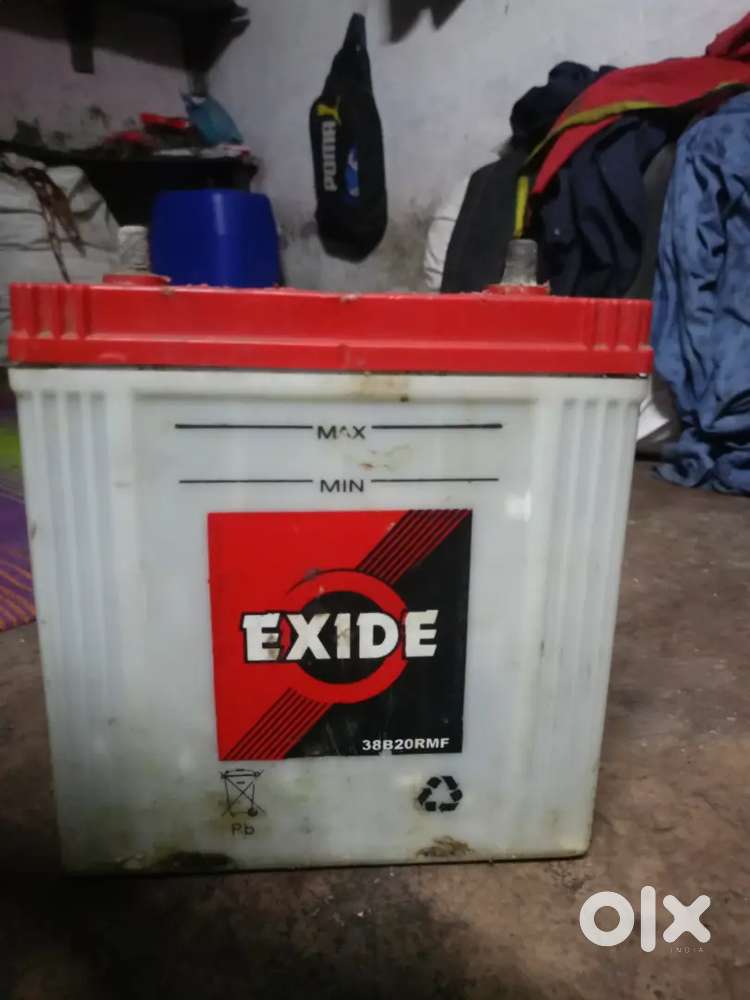 Exide Battery 10 month old after 4 months not use