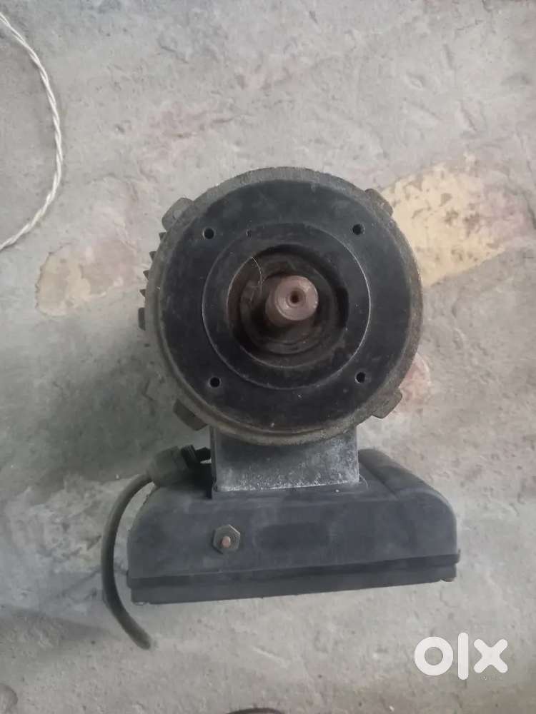 One HP luby Singl face pump Moter