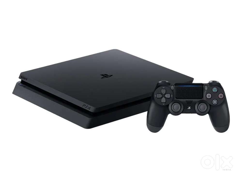 PS4 Slim 1TB with extra one controller and 12 game Disk