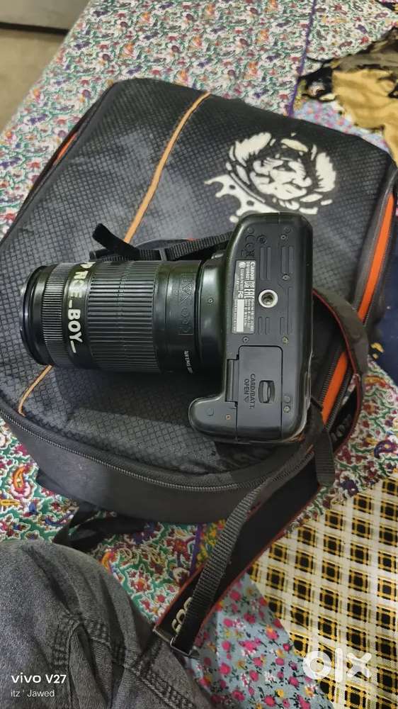Canon 1300d with 18-55 and 55-250 mm lens