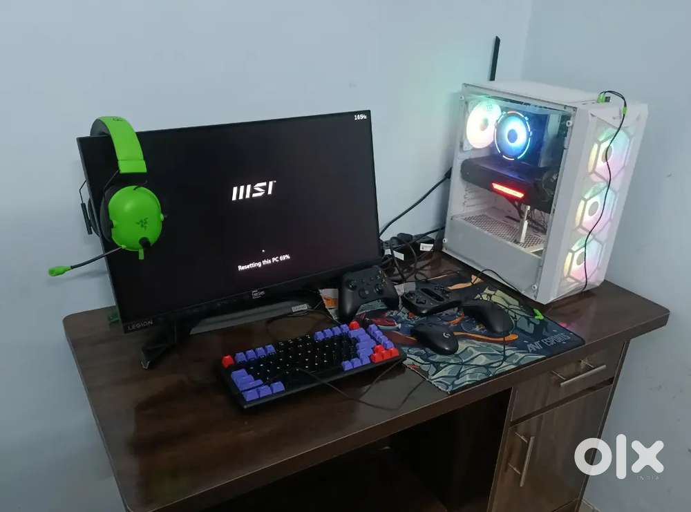 High-Performance Gaming PC  i5 12th Gen  RX 6800XT  1TB SSD