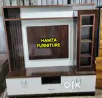 HAMZA FURNITURE New designer stylish luxury particle wood TV unit