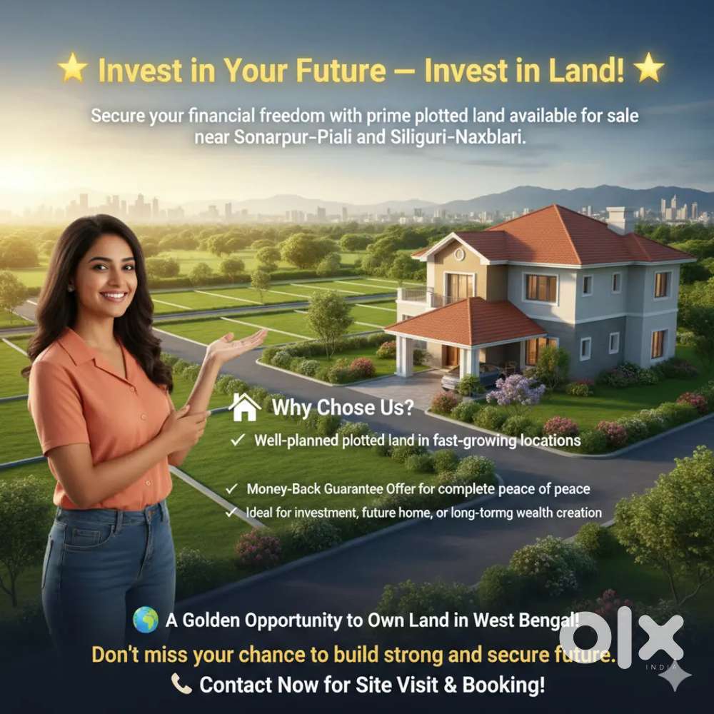 Plotted land available in Gated society near Sonarpur Piali