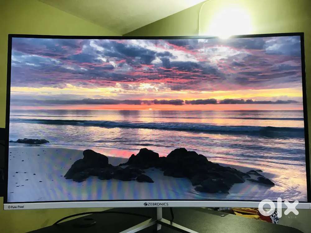 Zebronics 32 inch curved monitor/TV