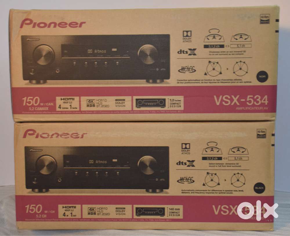 Pioneer VSX 534 - 5.2 AV Receiver - Brand New Sealed
