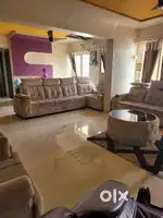 4 bhk fully furnished flat with big hall good society at sinhgad road