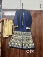 Suit with paint
