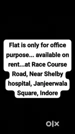 FLAT FOR OFFICE SPACE...