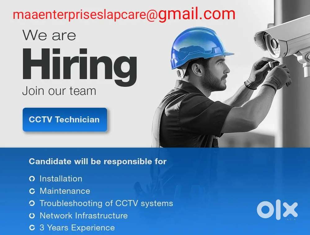 CCTV TECHNICIAN & SERVICE ENGINEER