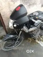 Apache RTR 180 tyre and alloys