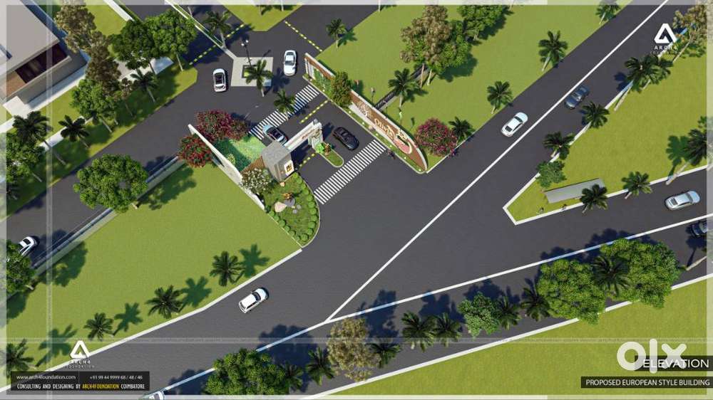 KARADIVAVI MAIN ROAD NEAR BY PREMIUM PLOTS AND VILLAS FOR SALE
